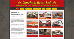 Desktop Screenshot of garriock.co.uk